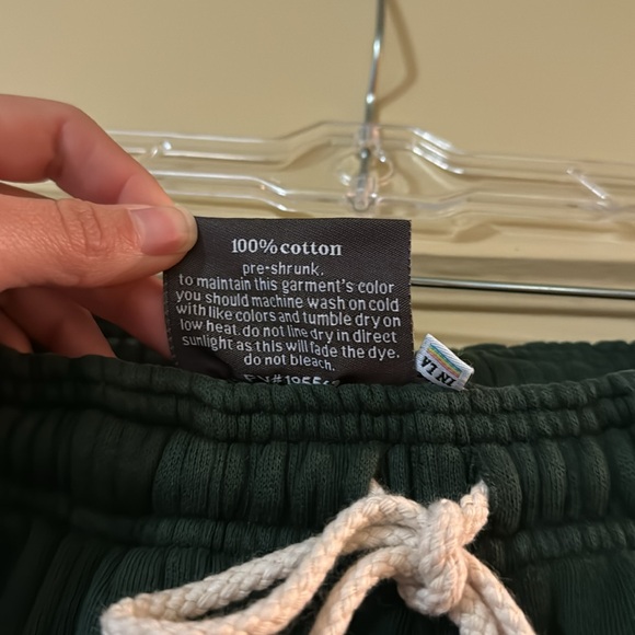 Big Bud Press XS forest green sweatpants - Picture 4 of 7